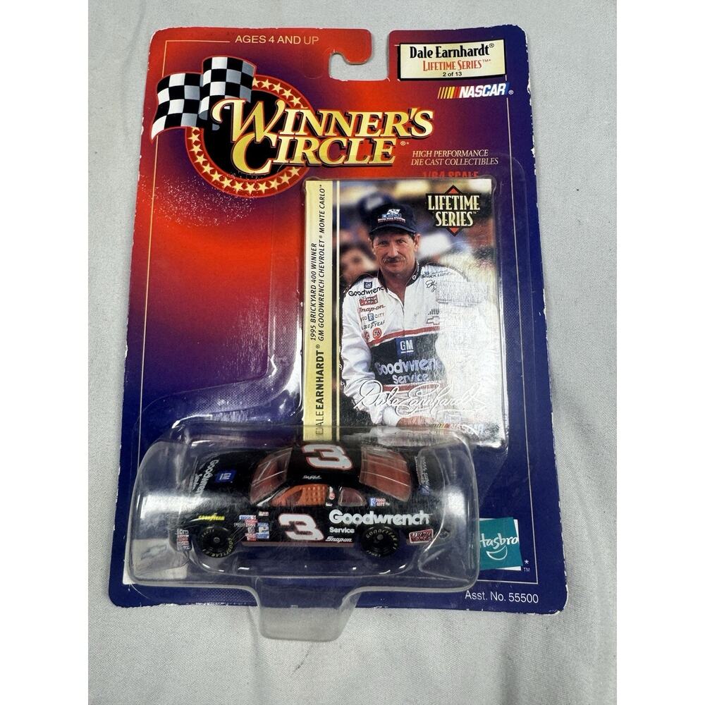Dale Earnhardt Winner’s Circle Lifetime Series #2 1995 Brickyard NIP
